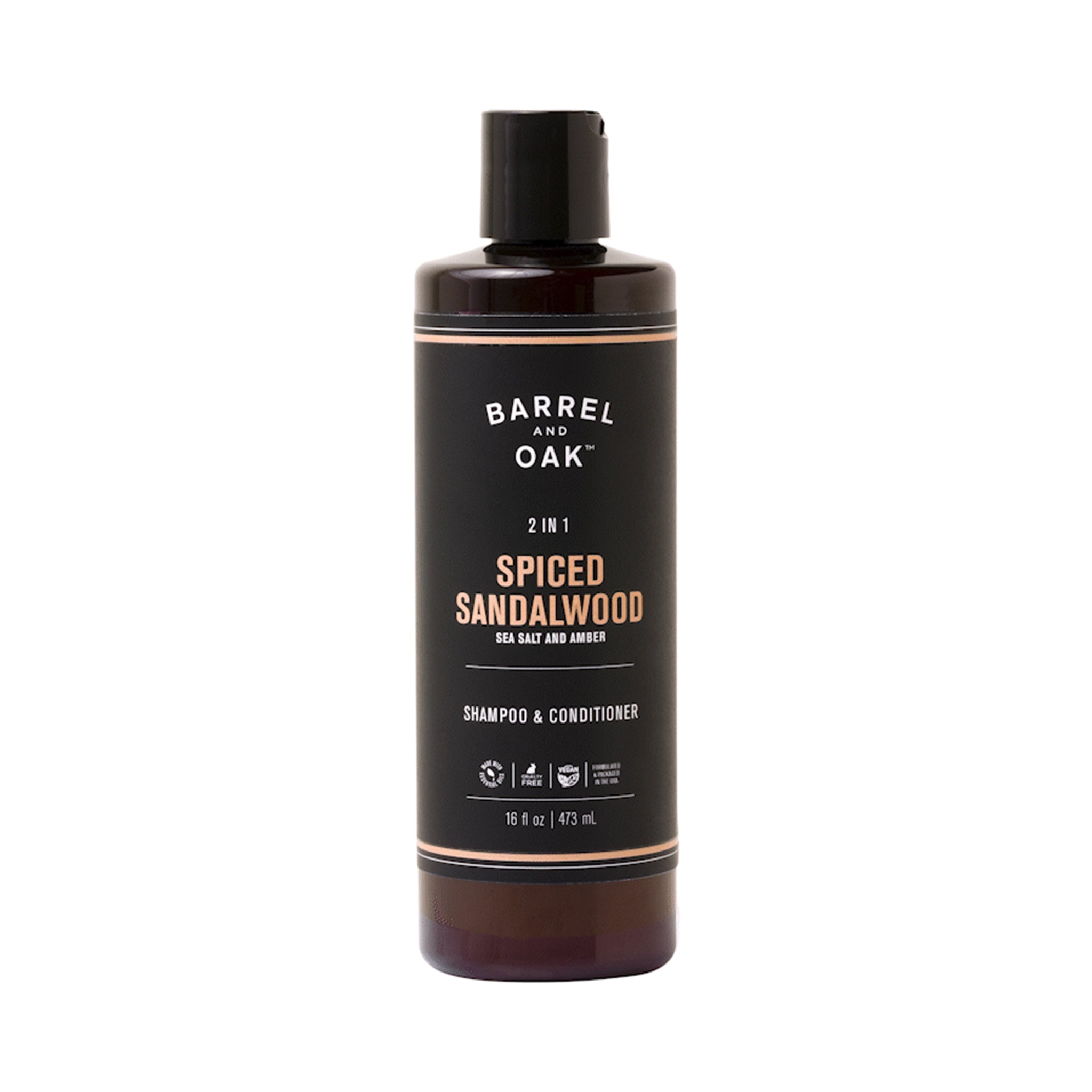 Spiced Sandalwood 2-in-1 Shampoo & Conditioner