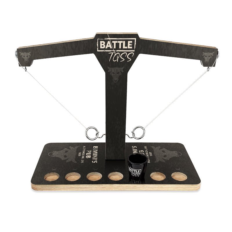 CUSTOMIZABLE Battle Toss - 2 Player Ring Toss Game - Bull - Multiple Colors Available!