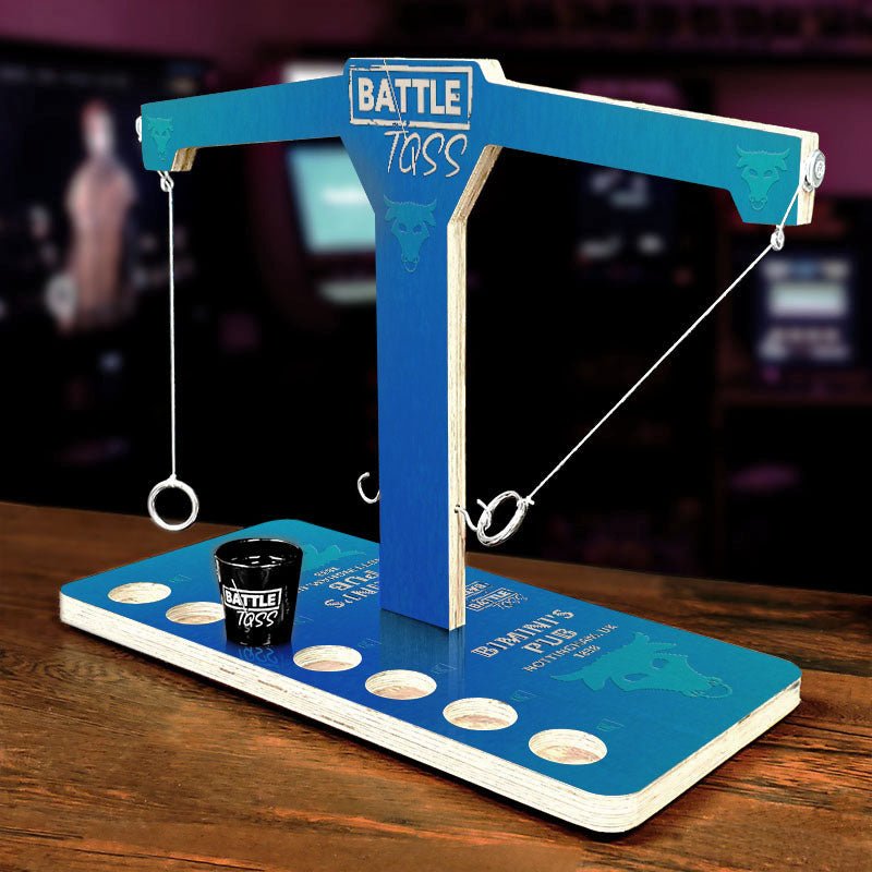 CUSTOMIZABLE Battle Toss - 2 Player Ring Toss Game - Bull - Multiple Colors Available!