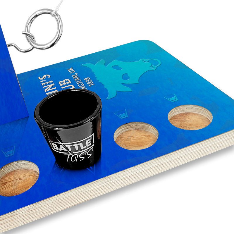 CUSTOMIZABLE Battle Toss - 2 Player Ring Toss Game - Bull - Multiple Colors Available!